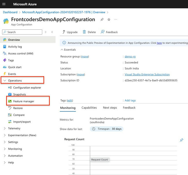 Feature Flagging Using Azure App Configuration And Angular - Mobile Gradient Designs for Desktop